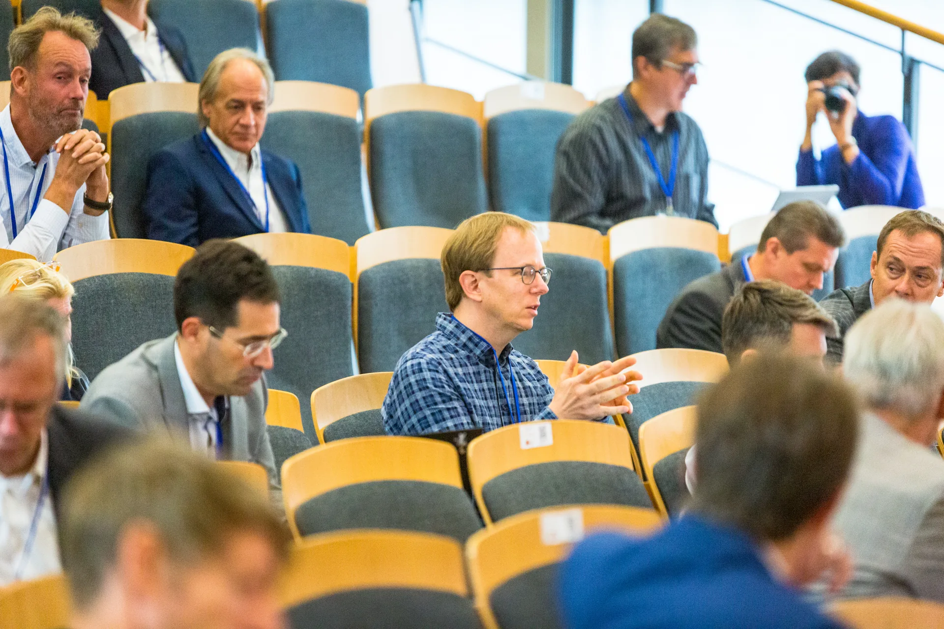 Panel discussions at the event