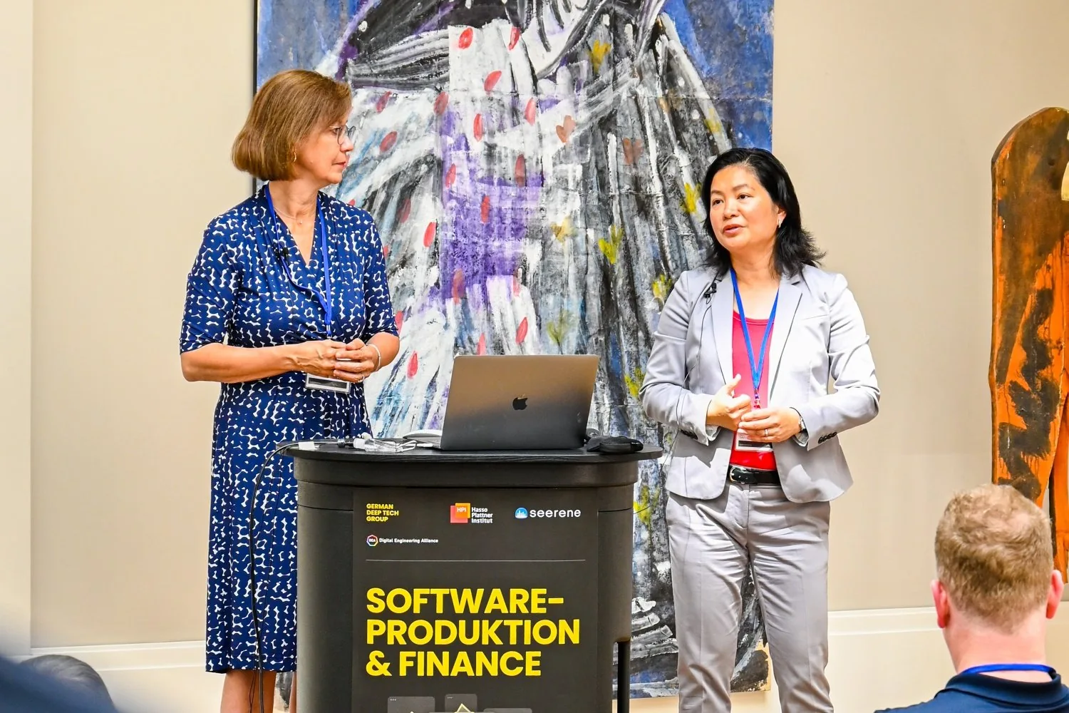 Dr. Martina Niemann und Arlene Bühler, DB Cargo AG