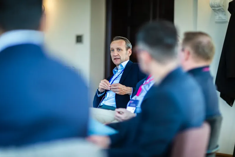 Dr. Henrik Hahn sharing his perspective during the panel discussion