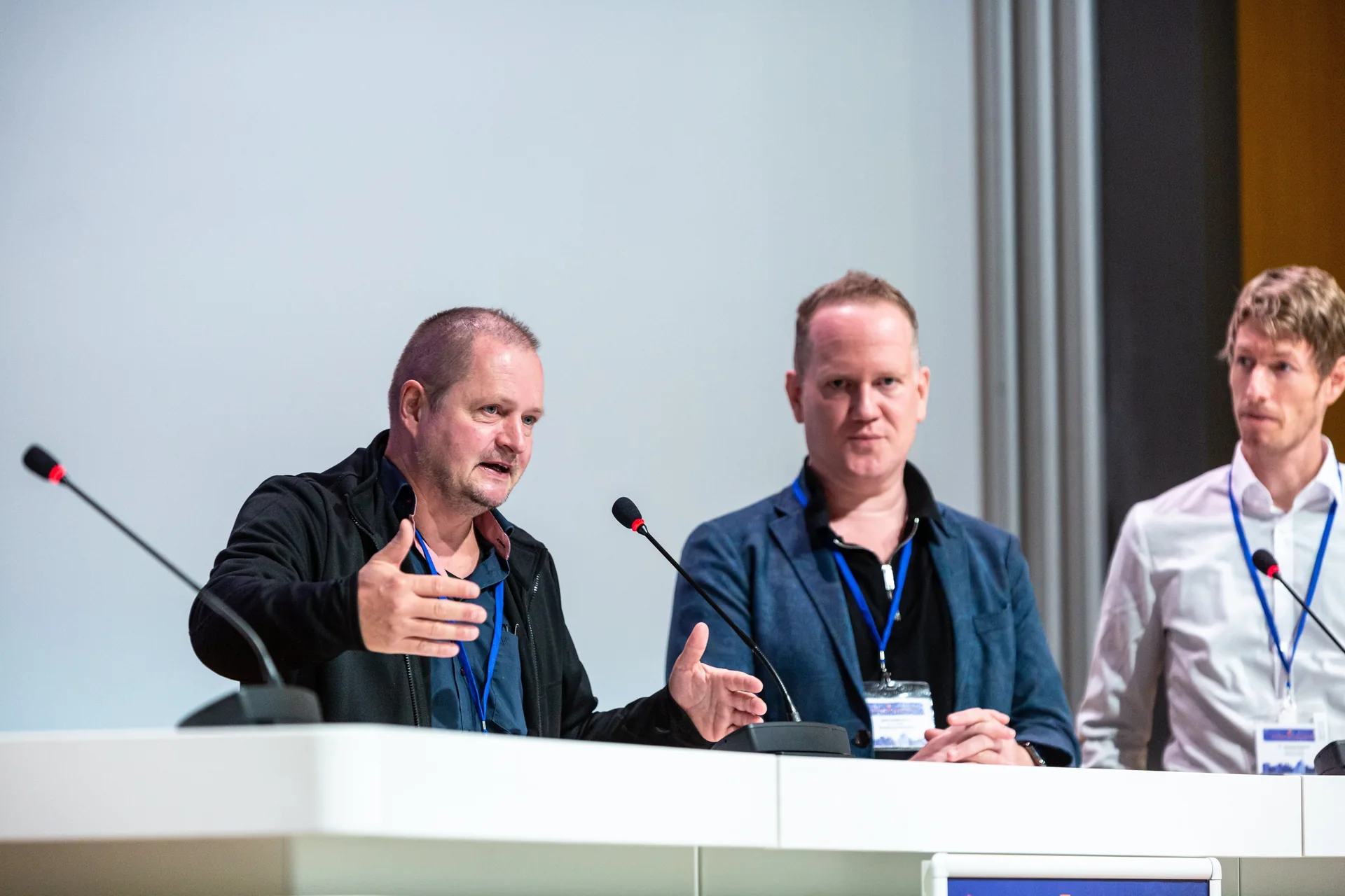 Prof. Dr. Jürgen Döllner, Marc Hildebrandt und Dr. Johannes Bohnet