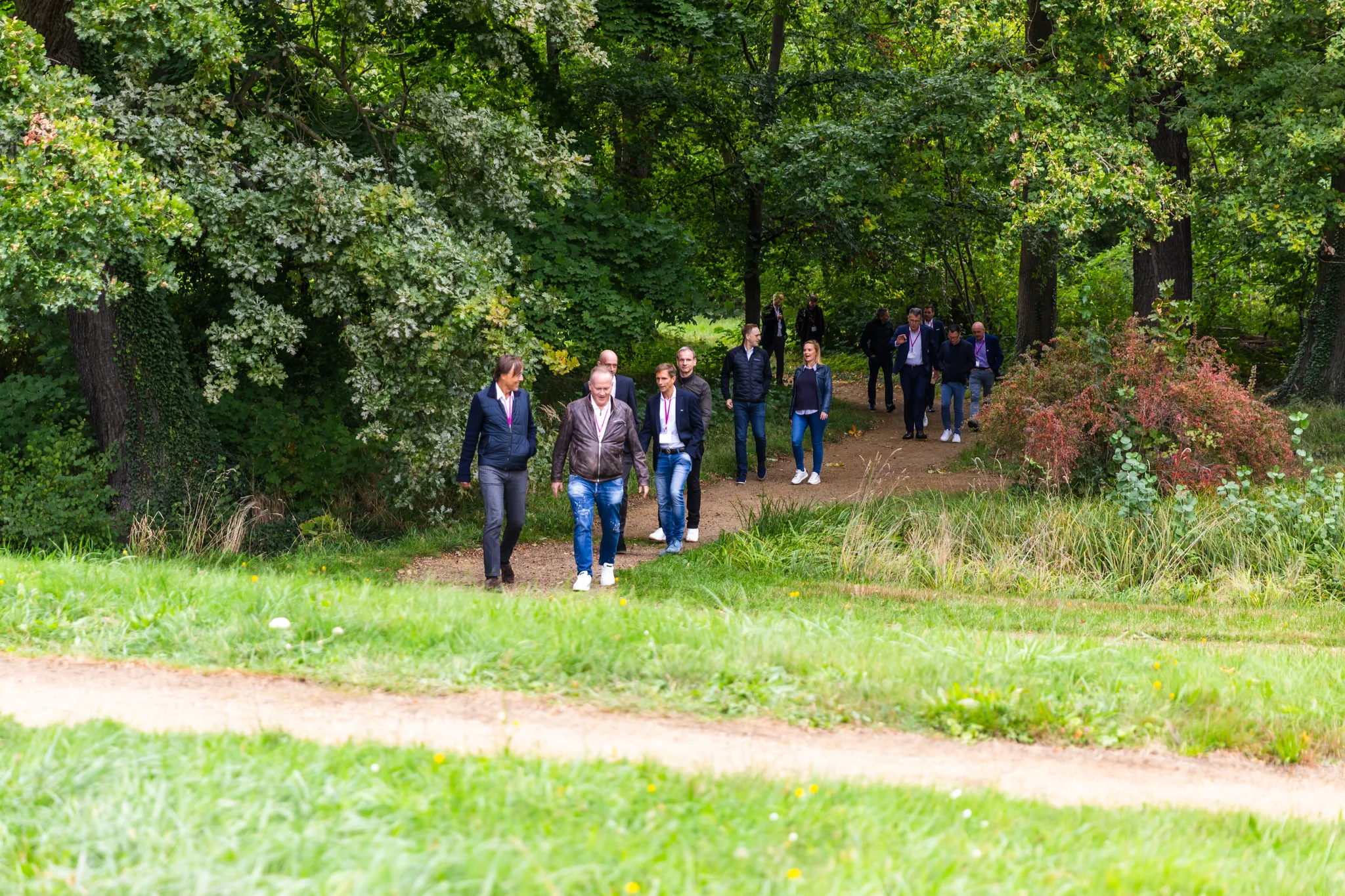 Spaziergang auf dem Schlossgelände