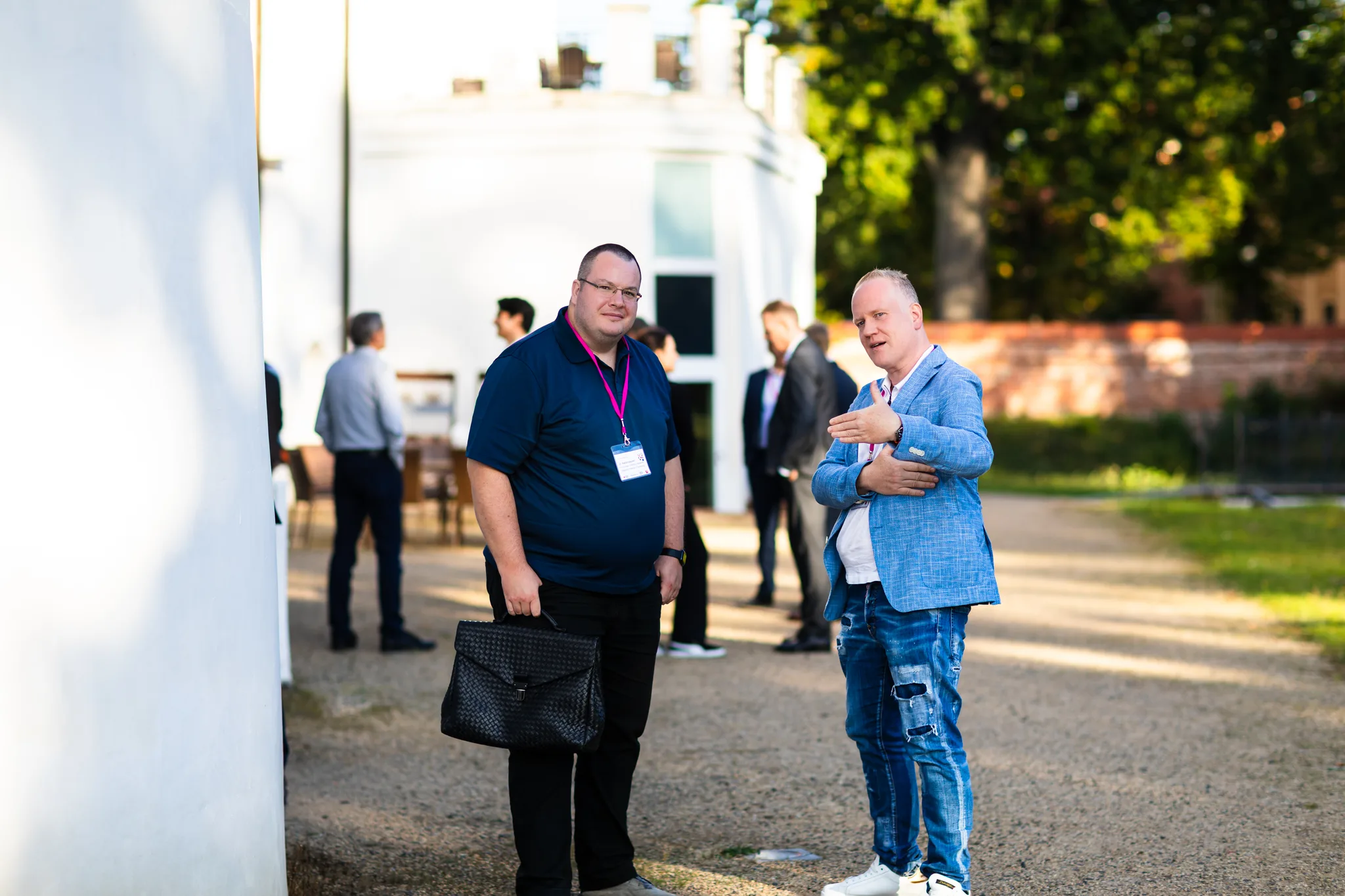 Marc Hildebrandt und Prof. Dr. Patrick Glauner