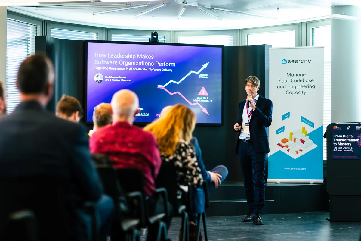 Impression from a Software Excellence Network speaking engagement