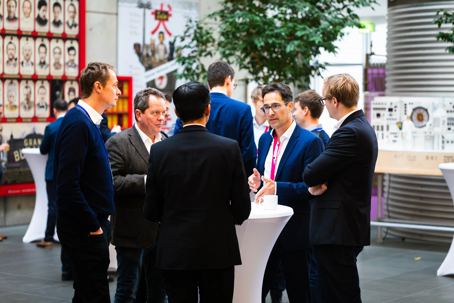 Coffee breaks provided ample opportunity for diving deeper into topics