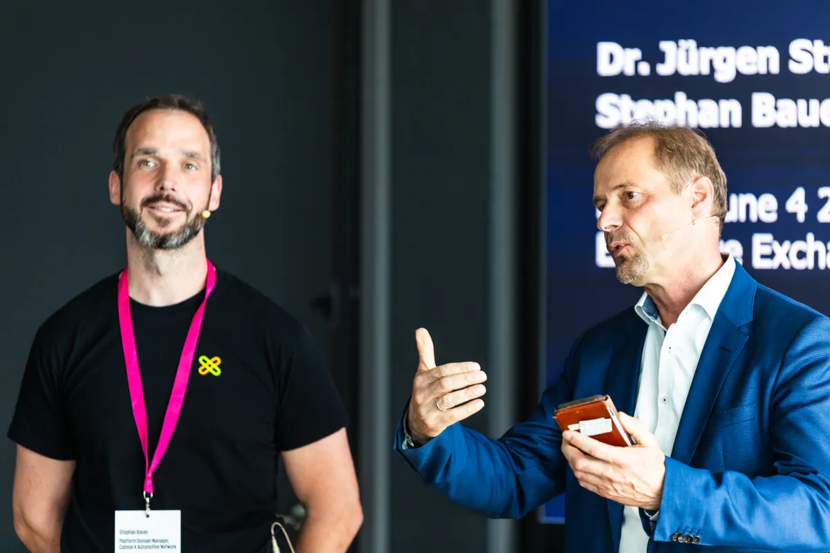 Dr. Jürgen Sturm and Stephan Bauer